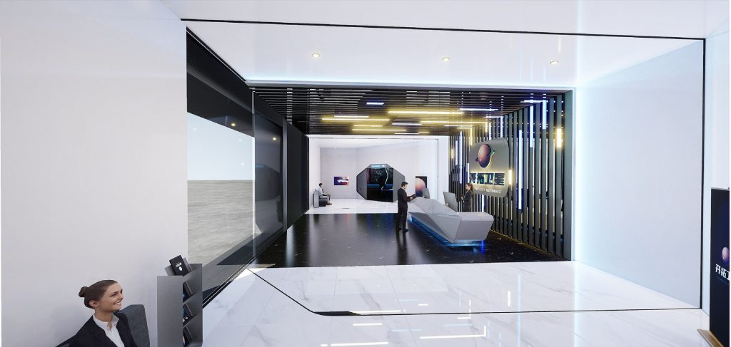 重慶開拓衛(wèi)星企業(yè)展廳插圖(3)